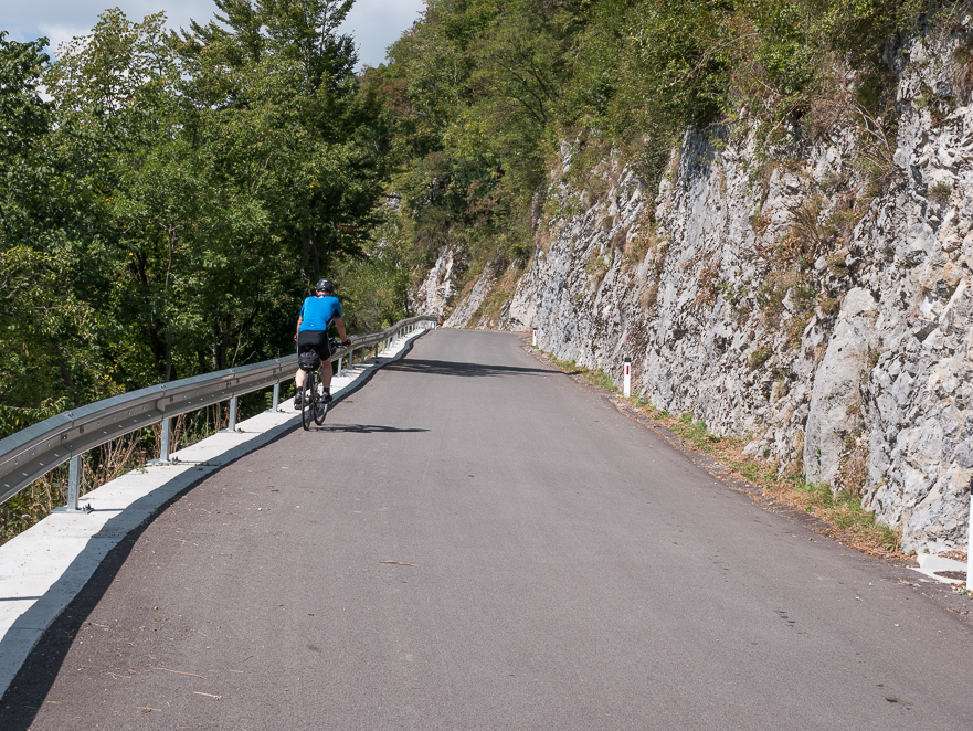 Auffahrt aus dem Tal